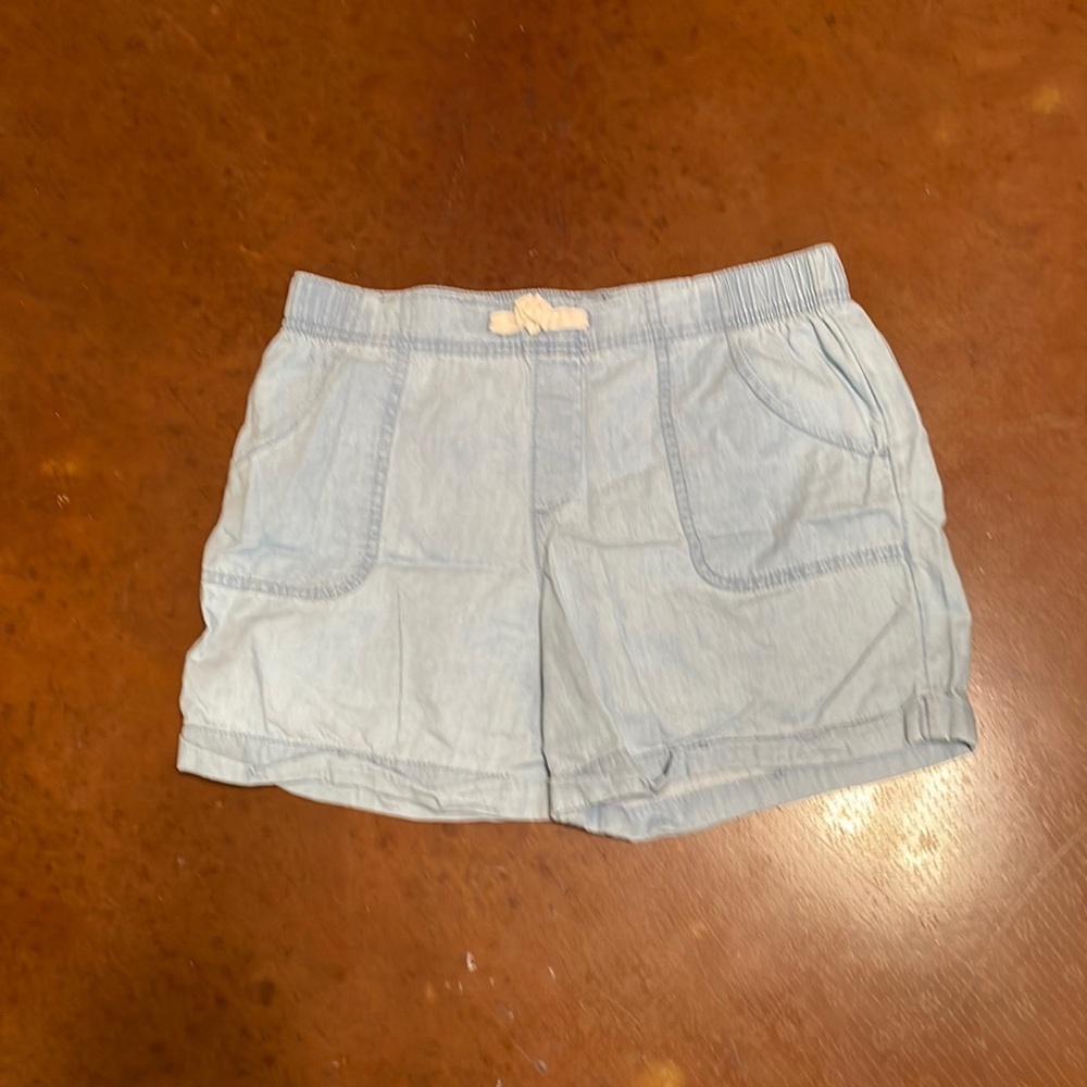 Kids stretchy jean shorts